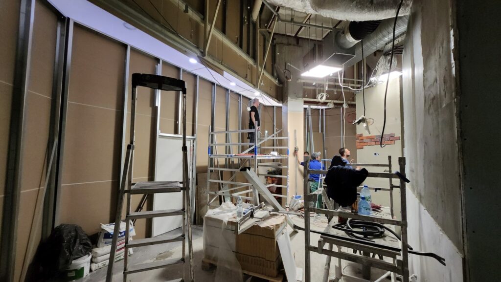 Fit-Out Przebudowa i Generalny remont lokalu usługowego w Galerii Handlowej Szczecin