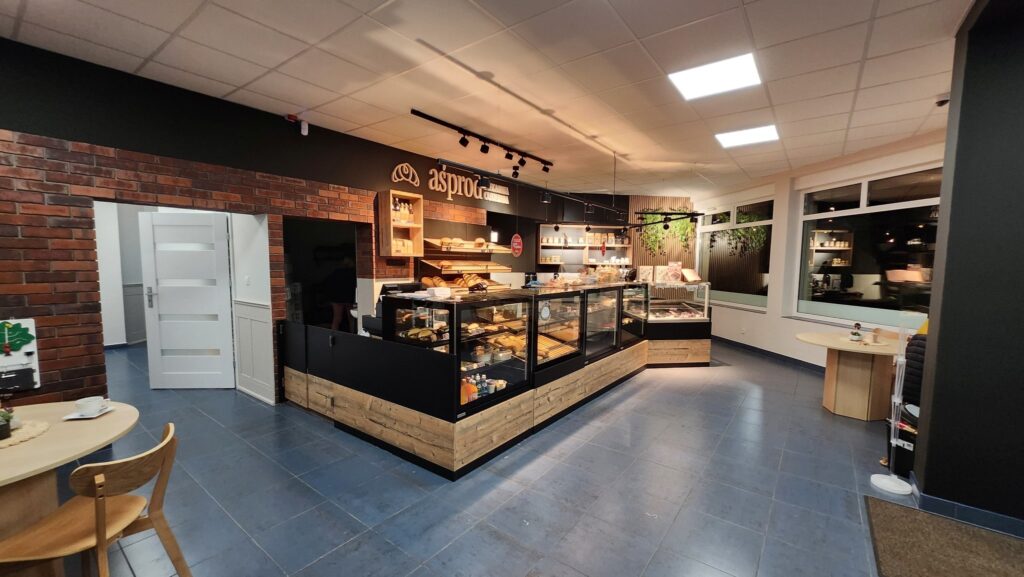 Fit-Out Przebudowa i Kompleksowe wykończenie lokalu gastronomicznego Szczecin